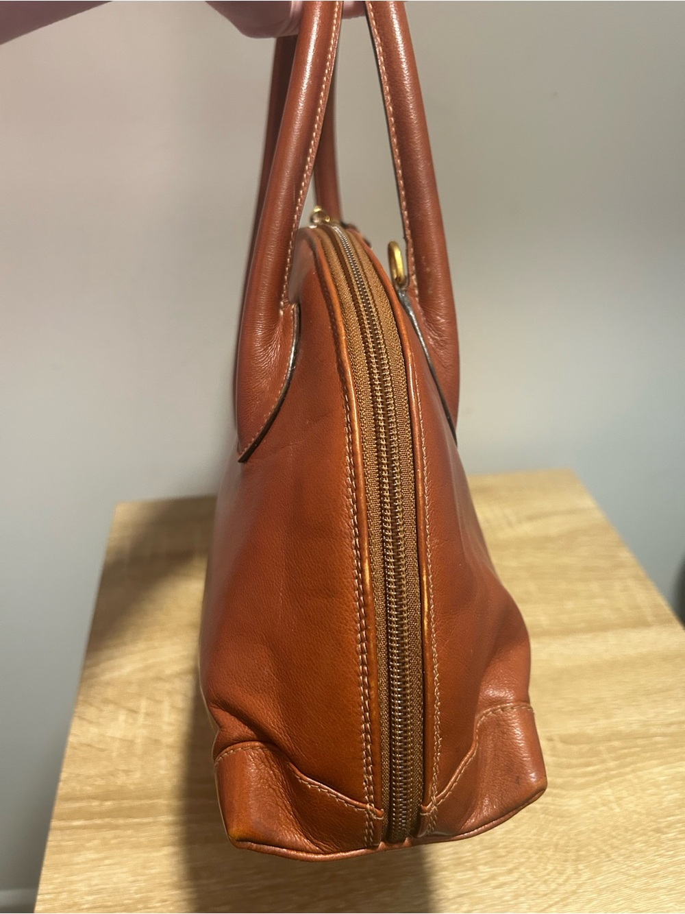 Vintage Gucci Bamboo Dome Satchel 2 way Rare - Picture 6 of 13